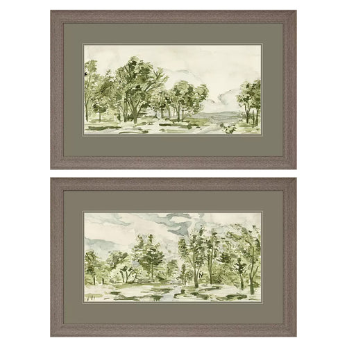 Wang Forest Path Framed Art Set of 2