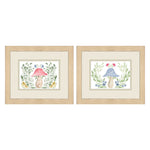 Price Mushroom Garden Framed Art Set of 2