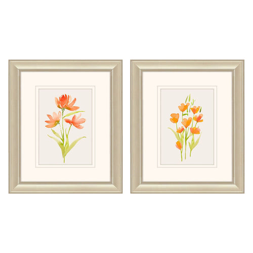 Krinlox Cherrful II Framed Art Set of 2