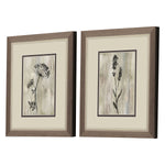 Knutsen Sumi-e Silhouette I Framed Art Set of 2