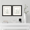 Charest Branch Silhouette Framed Art Set of 2