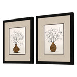 Pinto Black Branches Framed Art Set of 2