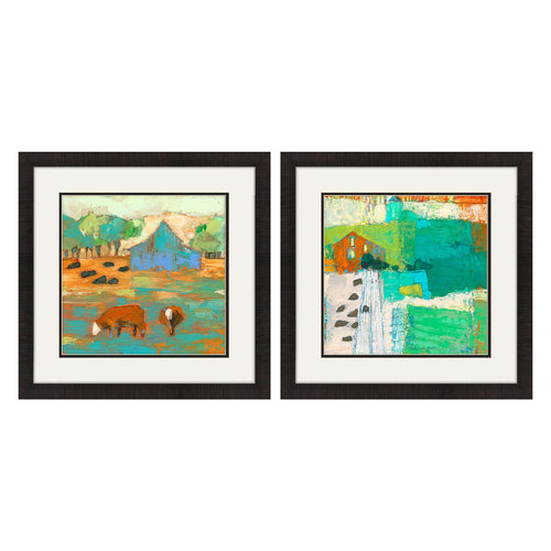 Jachimiec Powhatan Barn Framed Art Set of 2