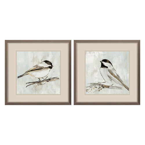 Wilson Feathered Melody Framed Art Set of 2