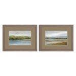 Robinson Foothills with Lakes Framed Art Set of 2