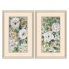 Nan Cascading Beauties Framed Art Set of 2