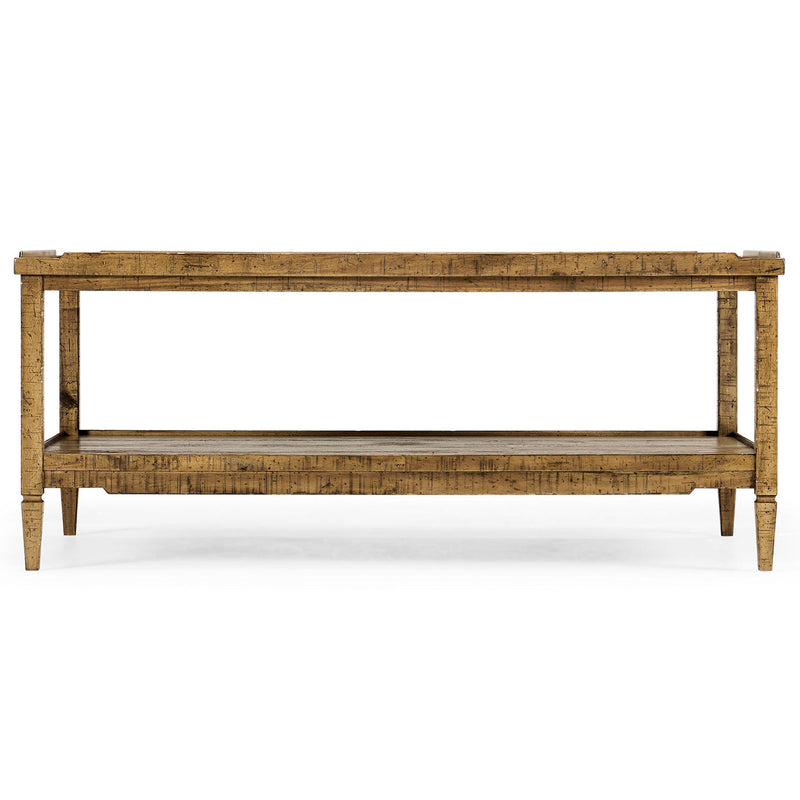 Jonathan Charles Casual Accents Driftwood Cocktail Table