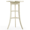 Jonathan Charles Casual Accents Driftwood Trefoil Side Table