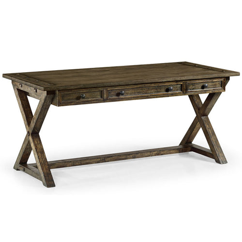 Jonathan Charles Casual Accents Dark Driftwood Desk