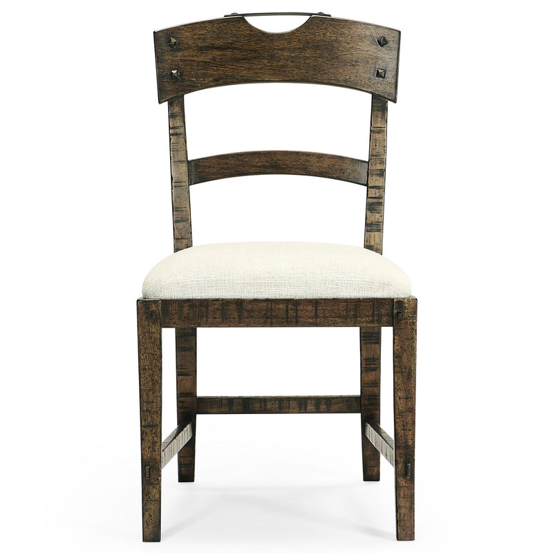 Jonathan Charles Casual Accents Planked Side Chair