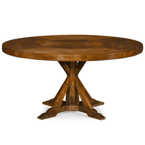 Jonathan Charles Casual Accents Country Round Dining Table