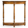 Jonathan Charles Casually Country Demilune Console Table