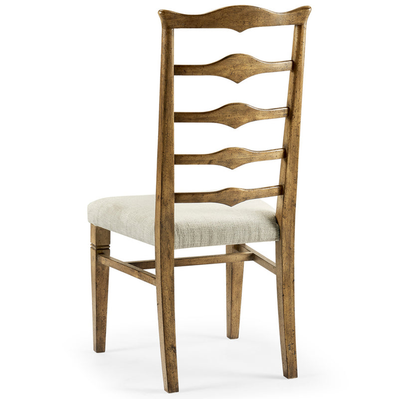 Jonathan Charles Casually Country Pompano Ladderback Accent Side Chair