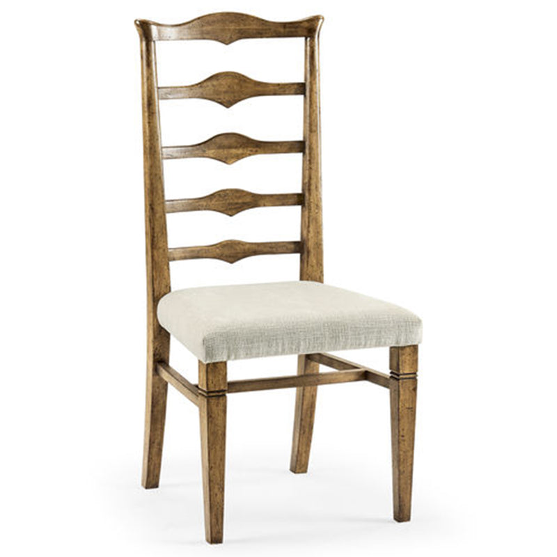 Jonathan Charles Casually Country Pompano Ladderback Accent Side Chair