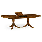 Jonathan Charles Buckingham Regency Crotch Extending Dining Table