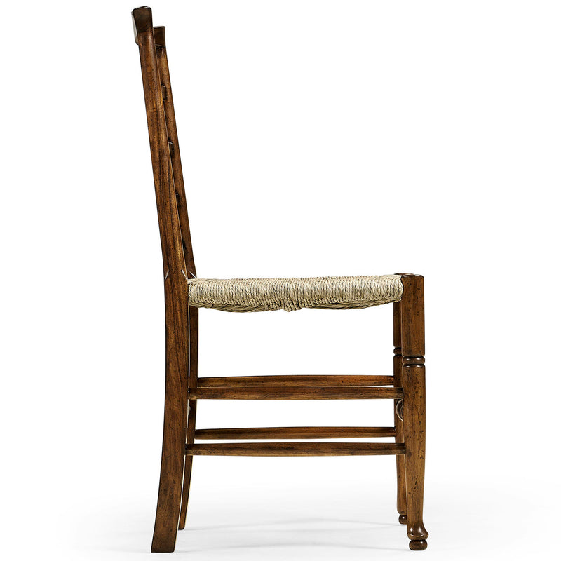 Jonathan Charles Casual Accents Triangular Ladderback Side Chair