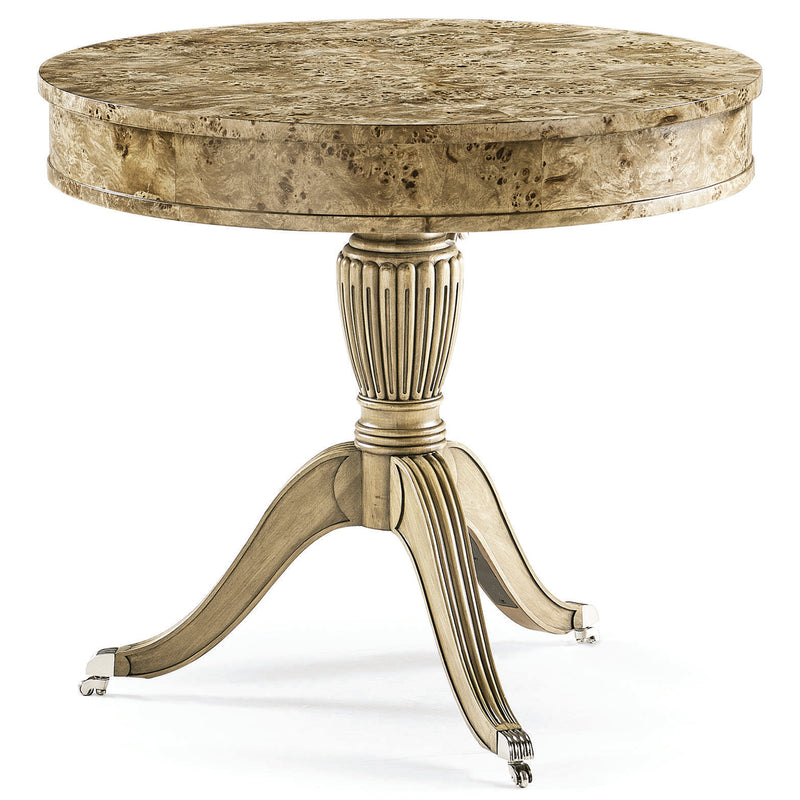 Jonathan Charles Reimagined Fulgurite Drum Table