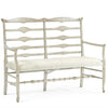 Jonathan Charles Casual Accents Ladderback Bench