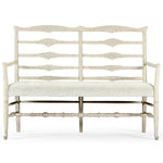 Jonathan Charles Casual Accents Ladderback Bench