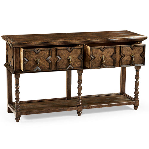 Jonathan Charles Country Farmhouse Tudor Style Buffet