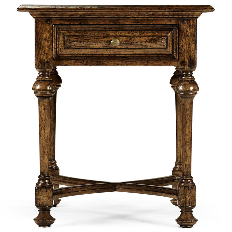 Jonathan Charles Casual Accents Elizabethan Square Side Table