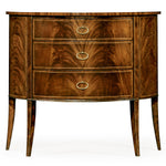 Jonathan Charles Knightsbridge Biedermeier Demilune Cabinet