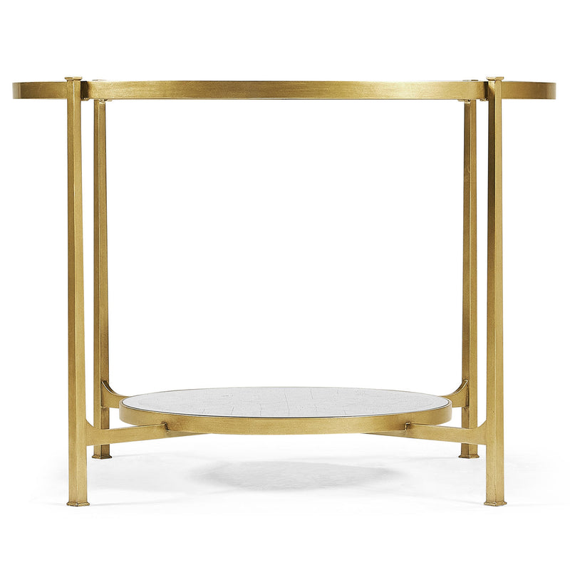 Jonathan Charles Luxe Transitional Center Table