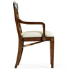 Jonathan Charles Buckingham Regency Curved Back Arm Chair