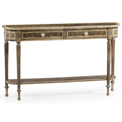 Jonathan Charles Buckingham Classic Regency Style Console Table