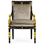 Jonathan Charles Tribeca Swan Arm Chair