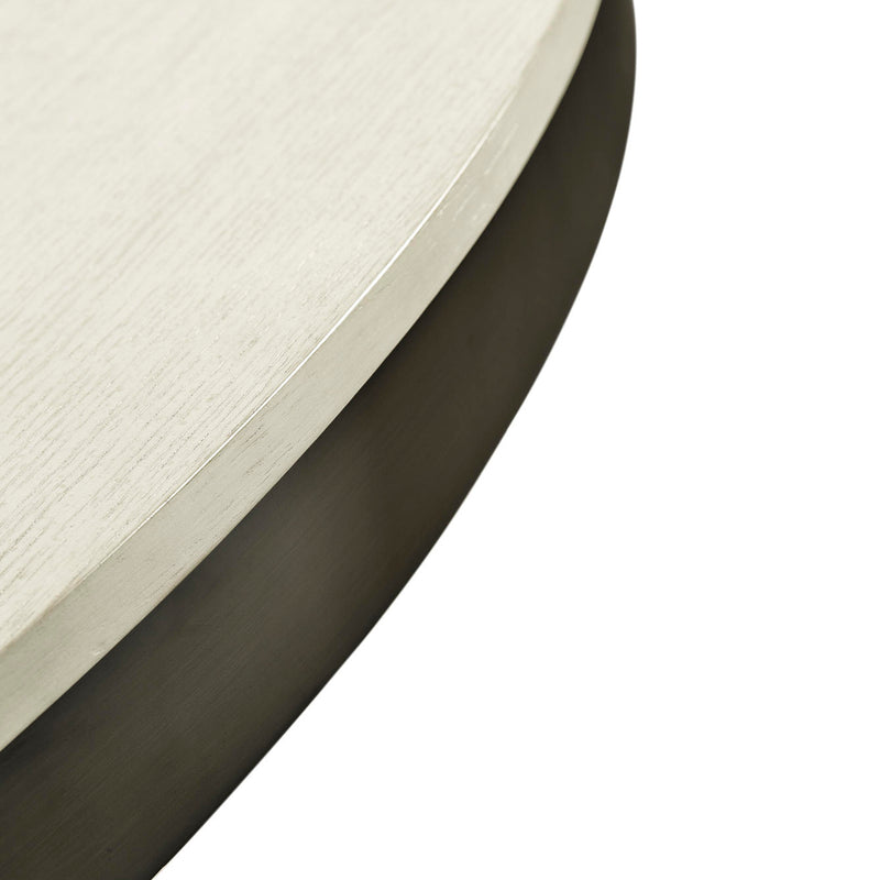 Jonathan Charles Reimagined Lodestone Round Dining Table