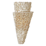 Currey & Co Birdlore Vanilla Wall Sconce - Final Sale