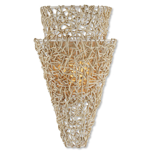 Currey & Co Birdlore Vanilla Wall Sconce - Final Sale