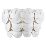 Currey & Co Tulum White Wall Sconce