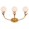 Currey & Co Rossville Triple-Light Wall Sconce