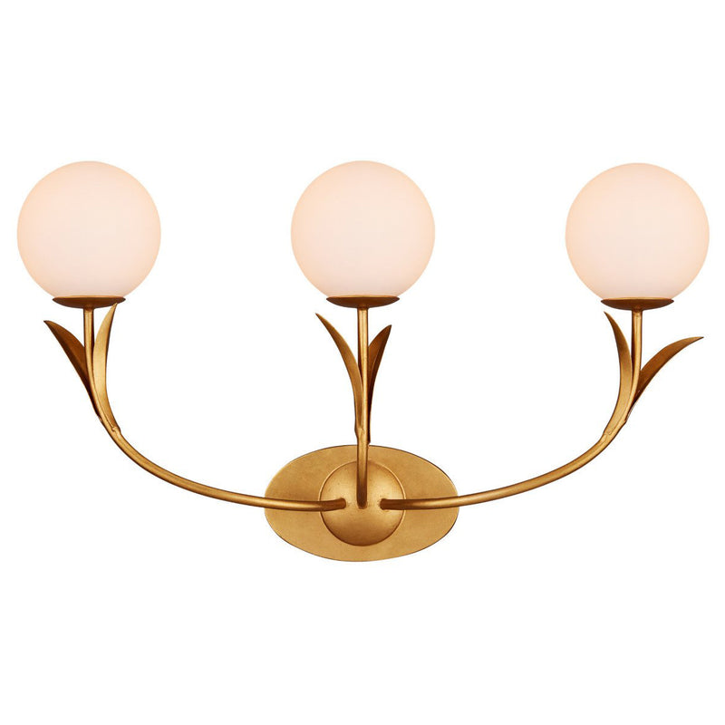 Currey & Co Rossville Triple-Light Wall Sconce