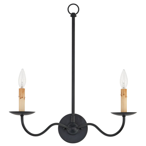 Currey & Co Saxon Double-Light Wall Sconce