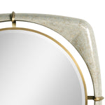 Jonathan Charles Toulouse Eggshell Mirror