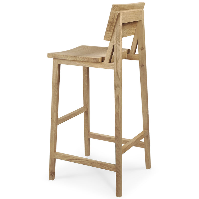 Ethnicraft N4 Bar Stool