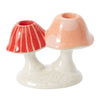 Cheerful Mushroom Candleholder