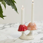 Cheerful Mushroom Candleholder