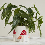 Cheerful Mushroom Pot