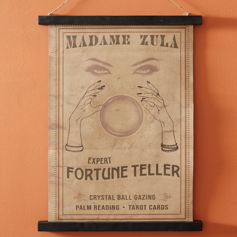 Madame Zula Fortune Teller Canvas Wall Art