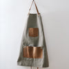 Striped Canvas Utility Apron