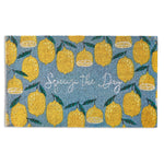 Squeeze The Day Lemons Doormat