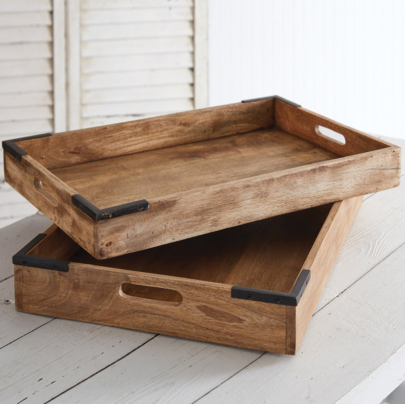 Coffee Table Tray Set of 2