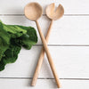 Mango Wood Salad Servers