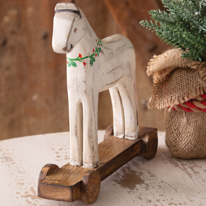 Decorative Toy Horse Sculpture