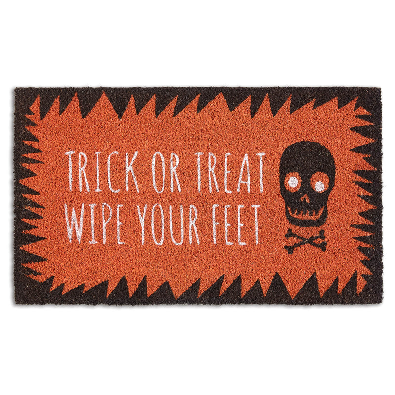 Trick-Or-Treat Wipe Your Feet Doormat