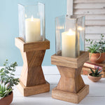 Finnigan Pillar Candle Holder Set of 2